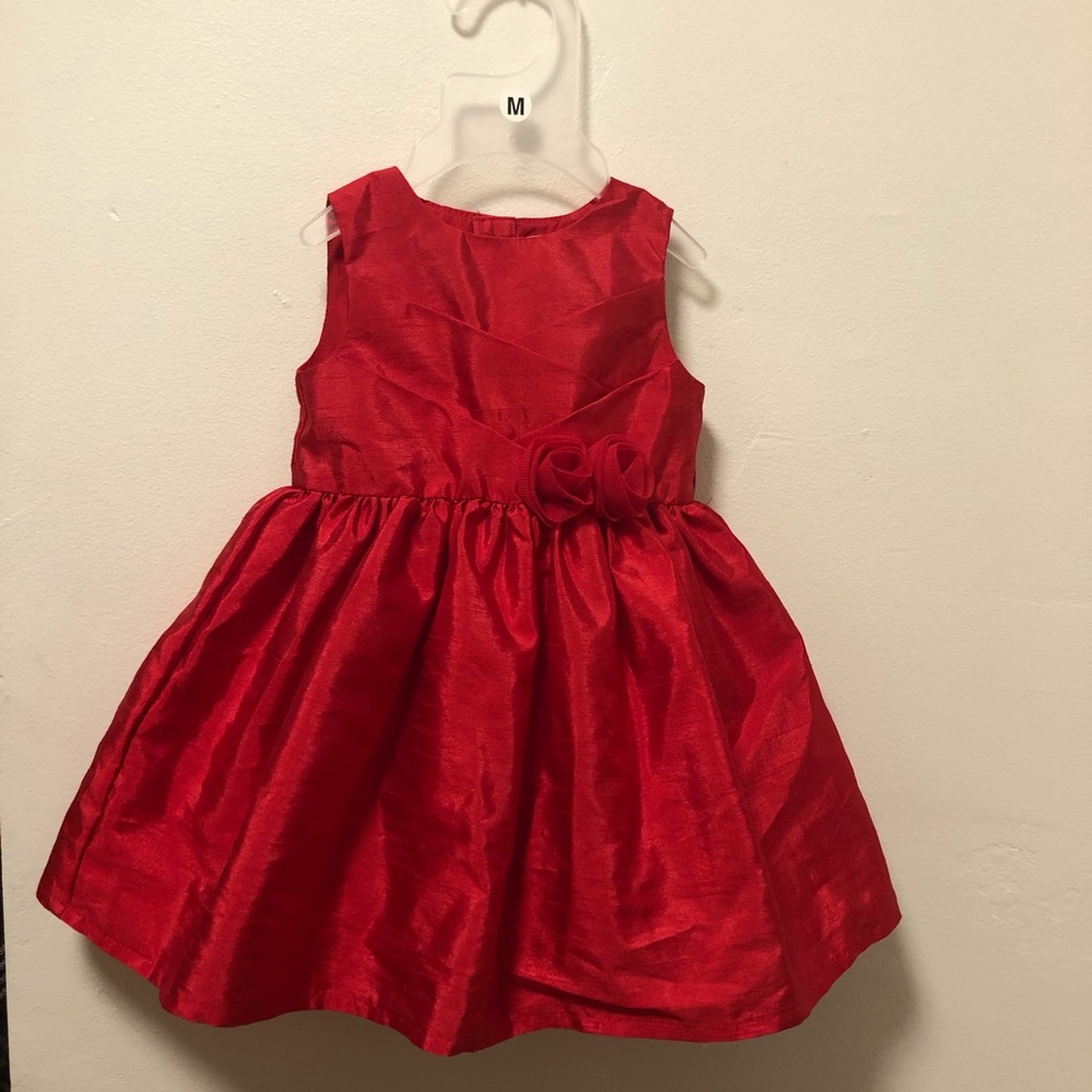 Carters red Christmas dress 24 months
